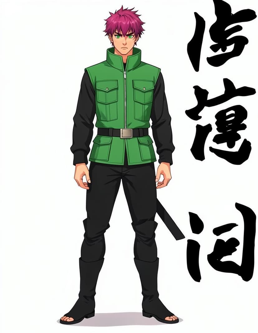 Shadecrest, a Naruto OC made on GenTube