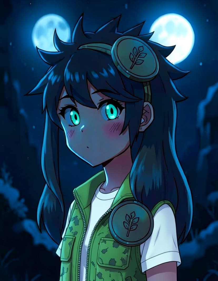 Luna Vale, a Naruto OC made on GenTube