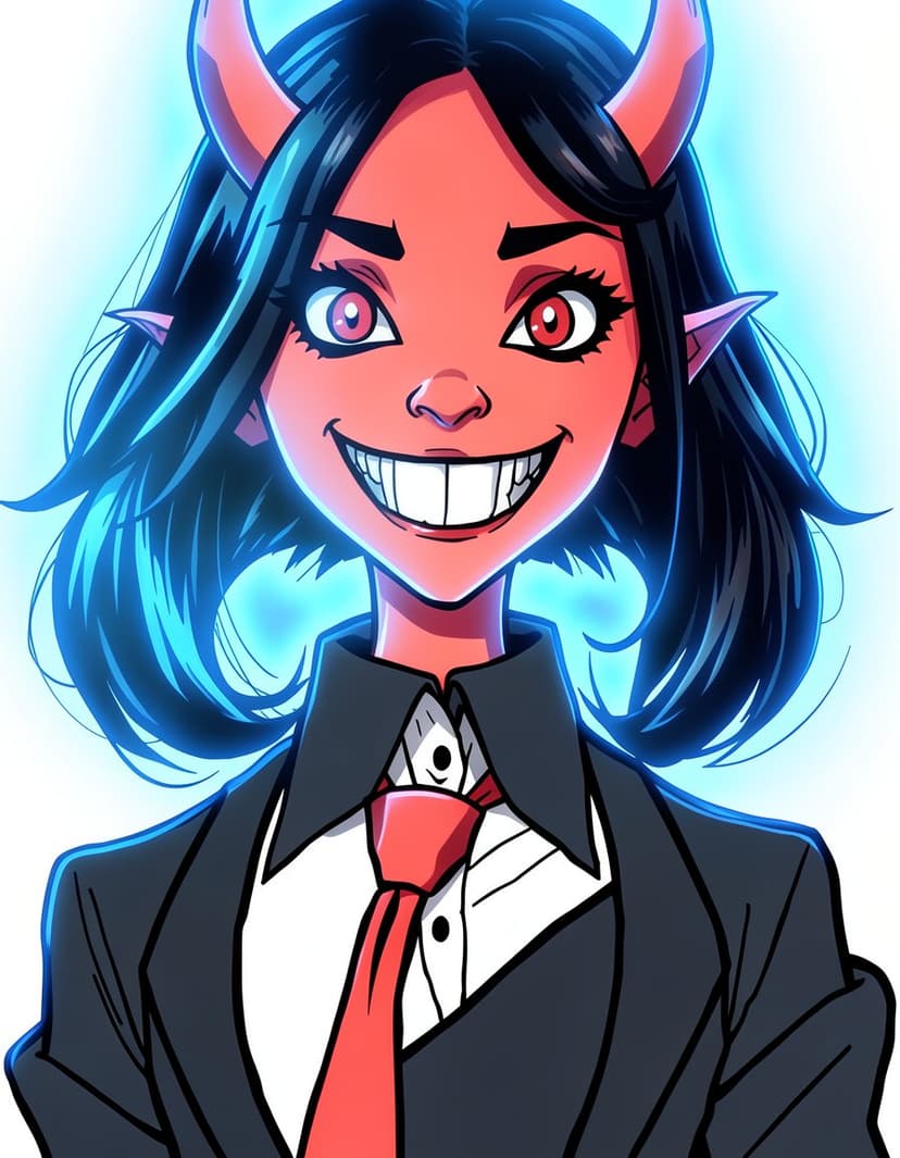 latex, a Hazbin Hotel OC made on GenTube