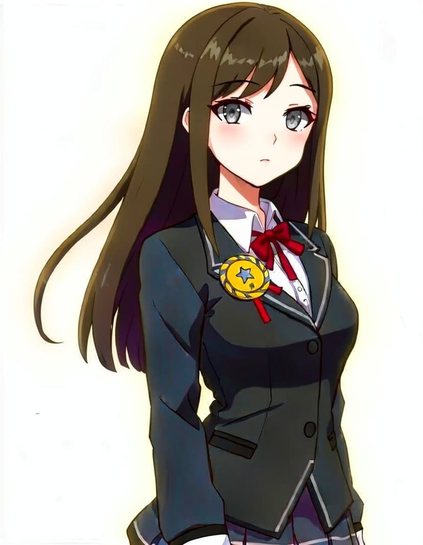 Liv, a Danganronpa OC made on GenTube