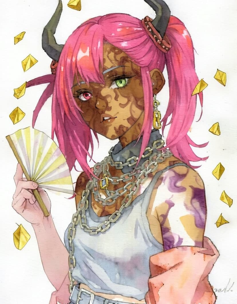 Bibee, a KPop Demon Hunters OC made on GenTube