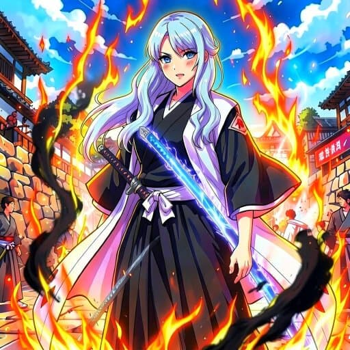Akira 5, a Bleach OC made on GenTube