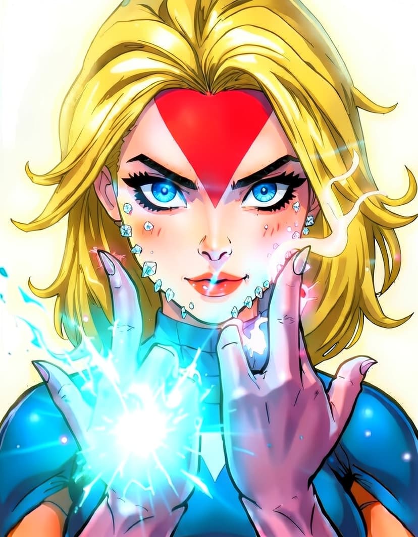 Starflare, a Marvel Superhero OC made on GenTube