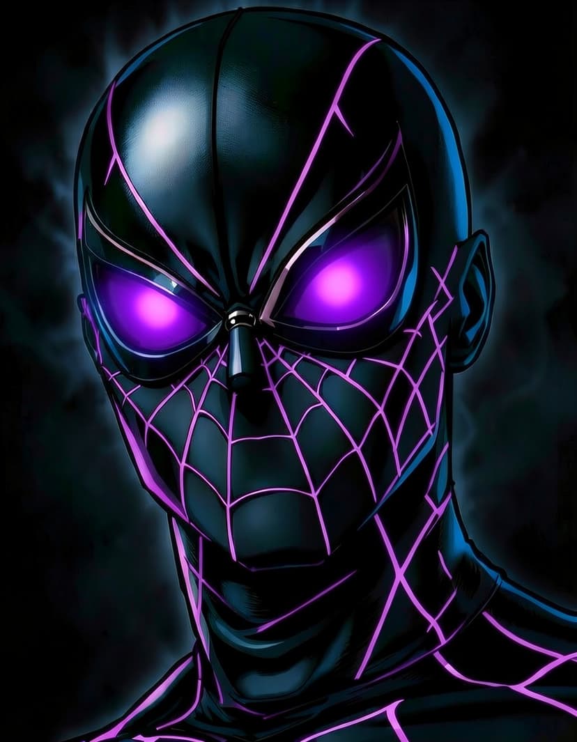 Veilweaver, a Spidersona OC made on GenTube