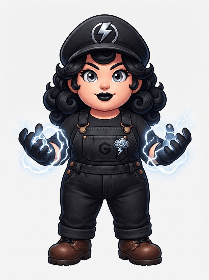 Luna, a Mario OC made on GenTube