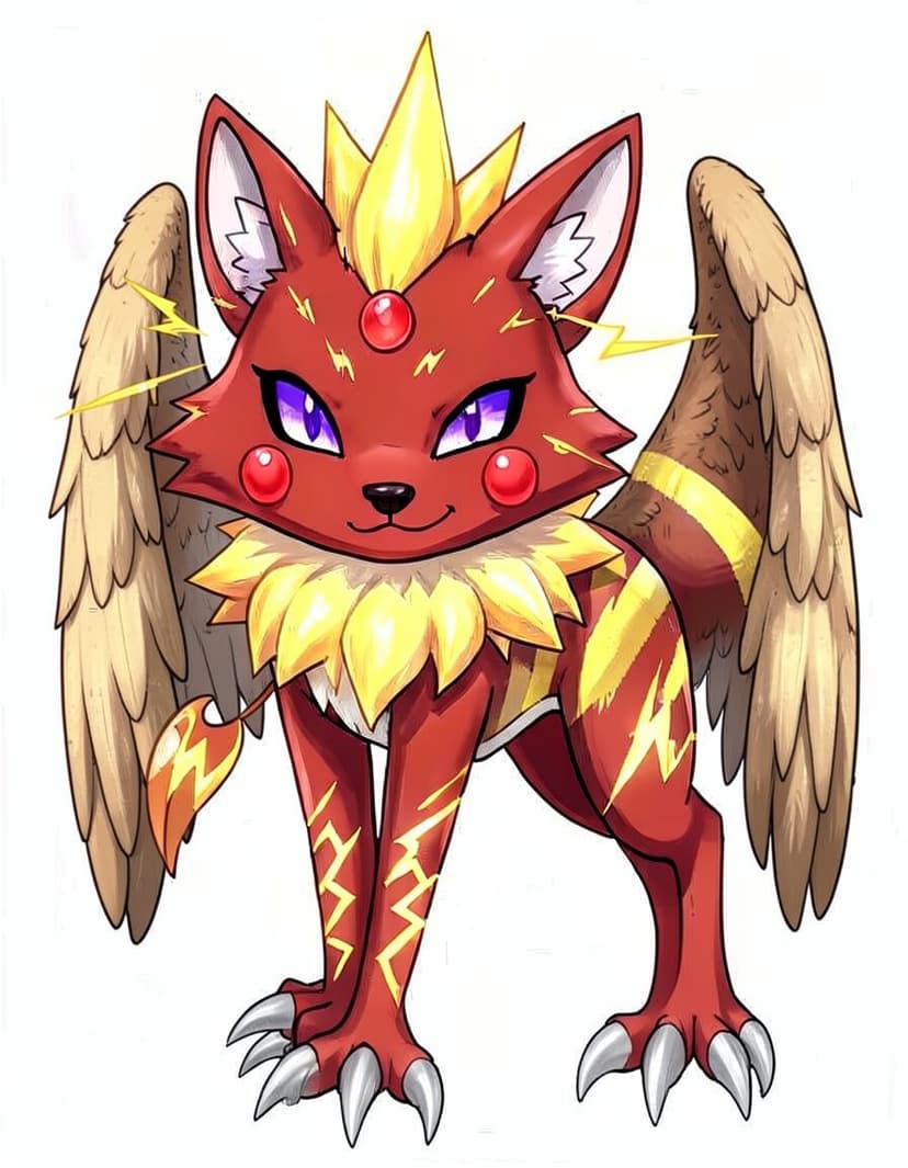 Astralupe, a Pokemon OC made on GenTube