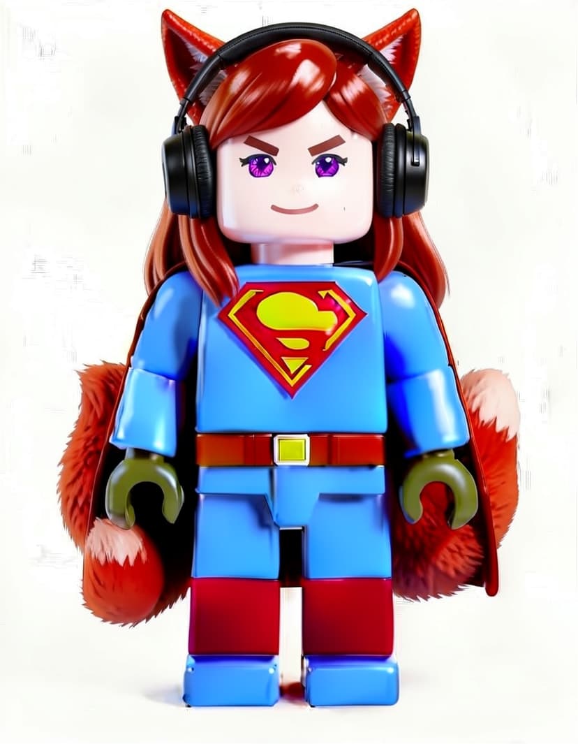 Foxflare, a Roblox OC made on GenTube