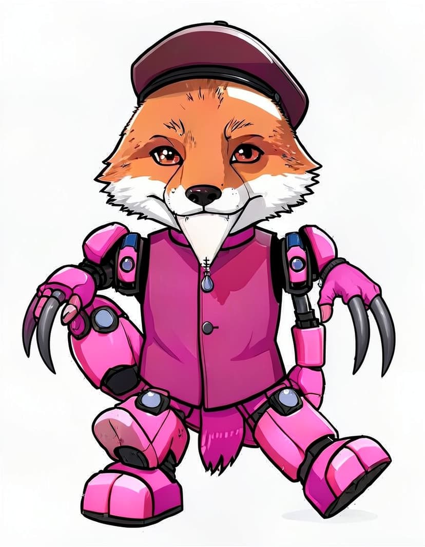 Pink Sam amazes, a FNAF OC made on GenTube