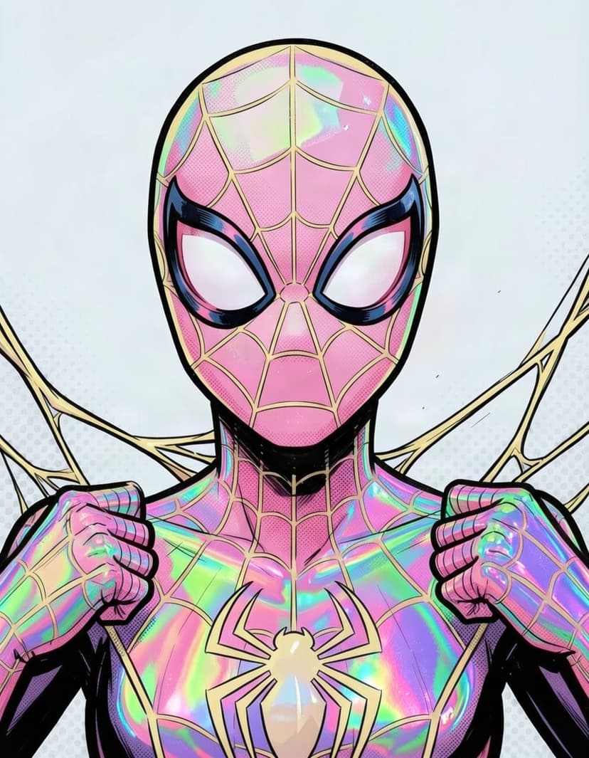 Orchnid, a Spidersona OC made on GenTube