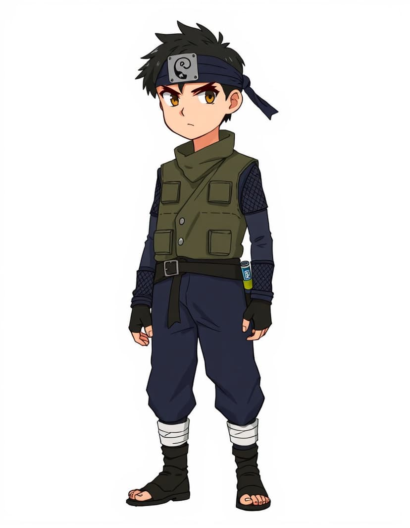 Kurogiri Leafblade, a Naruto OC made on GenTube