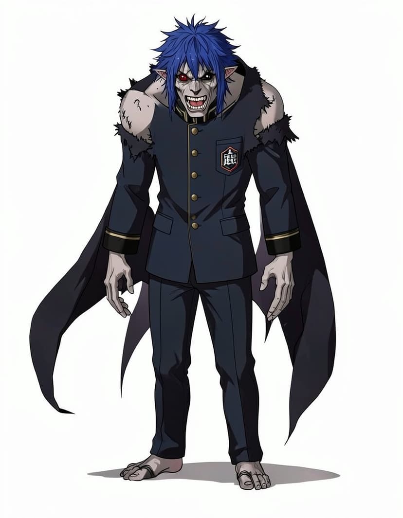 Akira Nanami, a Jujutsu Kaisen OC made on GenTube