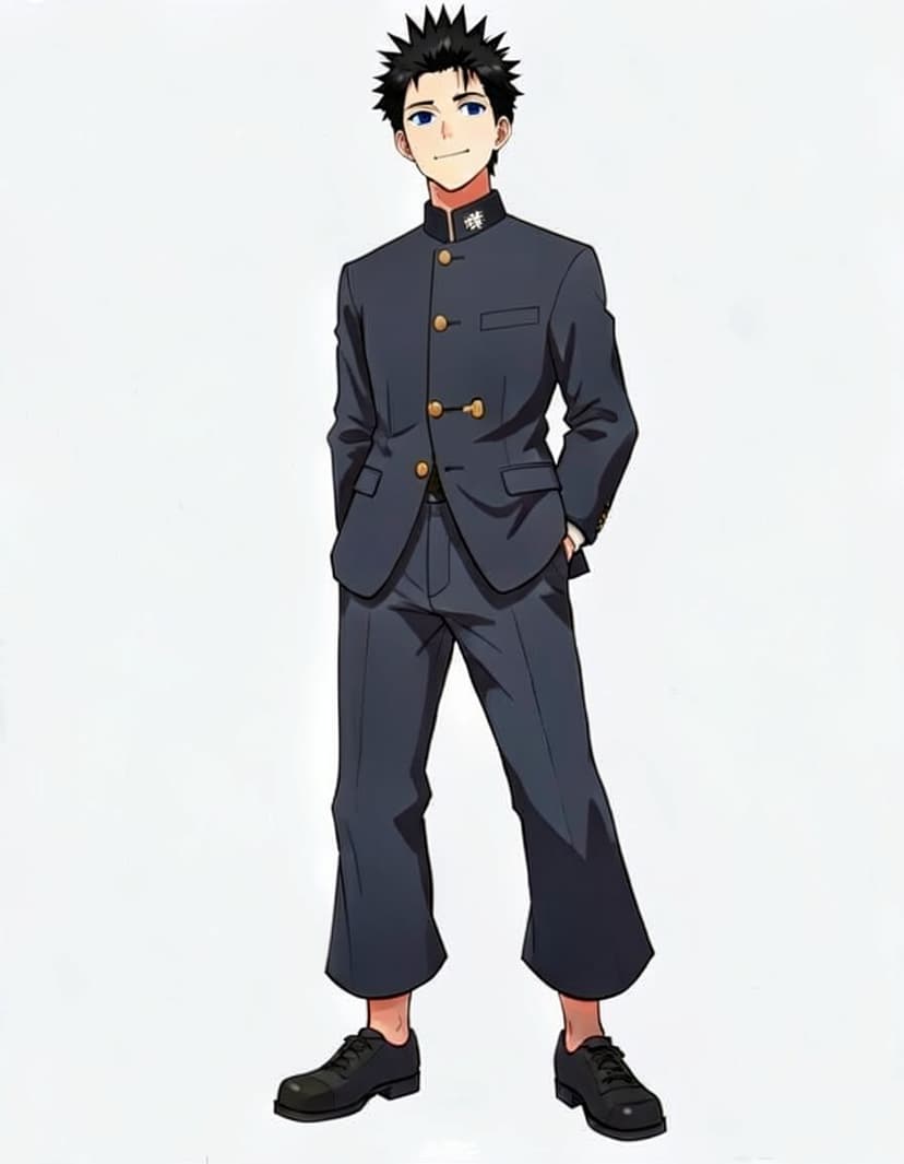 Raito, a Jujutsu Kaisen OC made on GenTube