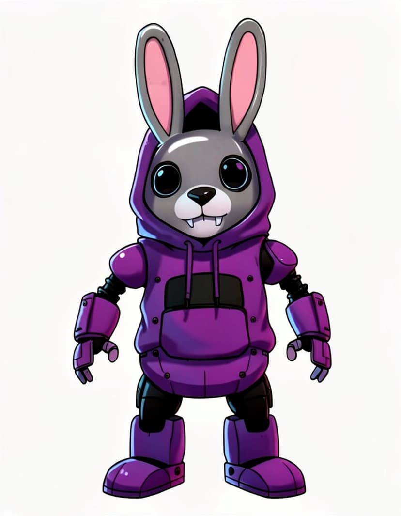 Panelkin, a FNAF OC made on GenTube