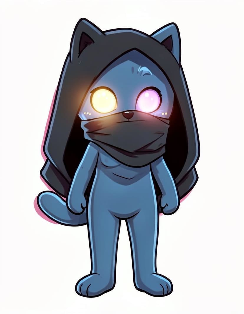 The Watcher, a Smiling Critters OC made on GenTube