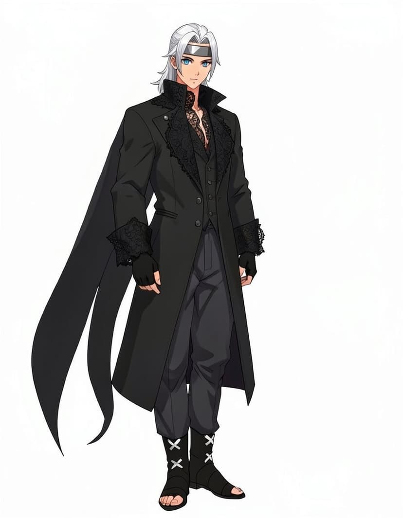 Silas Veilshade, a Naruto OC made on GenTube