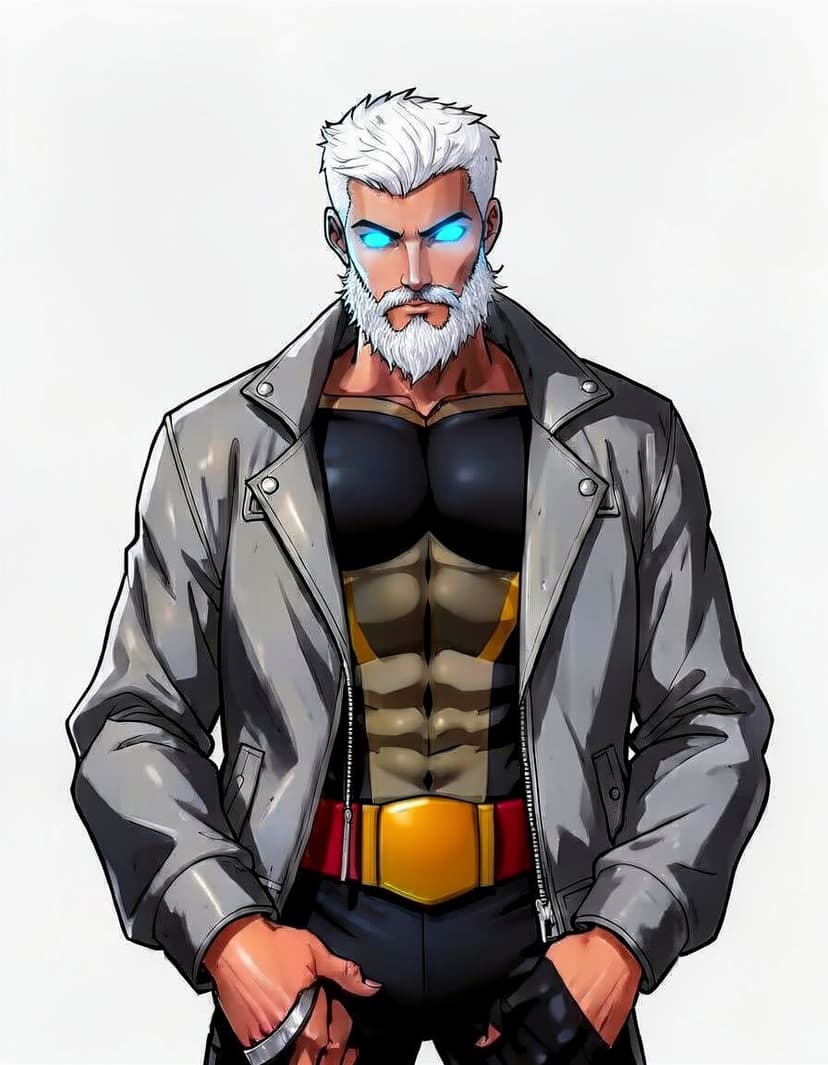 Dark Frost, a Marvel Superhero OC made on GenTube