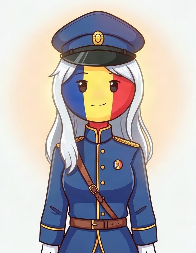 Florid, a CountryHumans OC made on GenTube