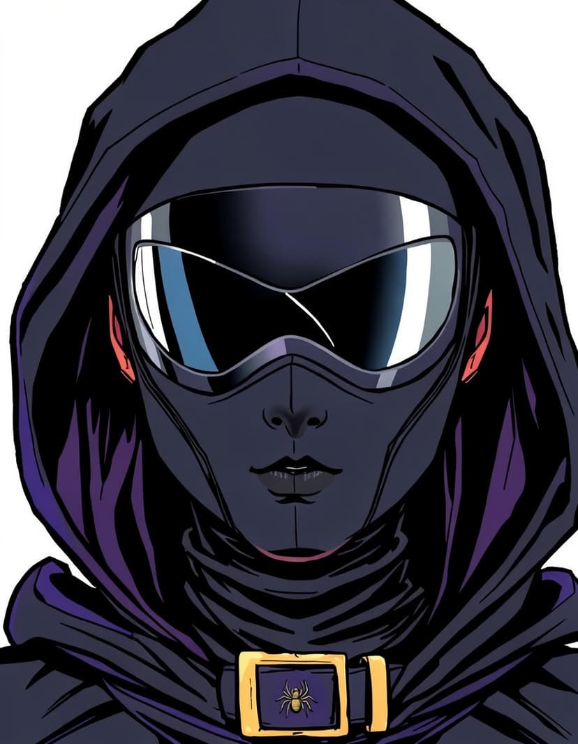 Spider Ninja, a Spider Man OC made on GenTube