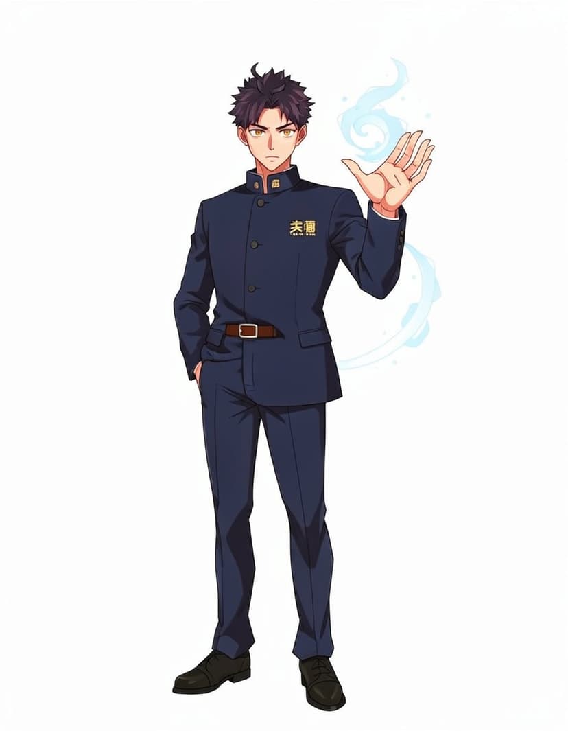 Jun Sasaki, a Jujutsu Kaisen OC made on GenTube
