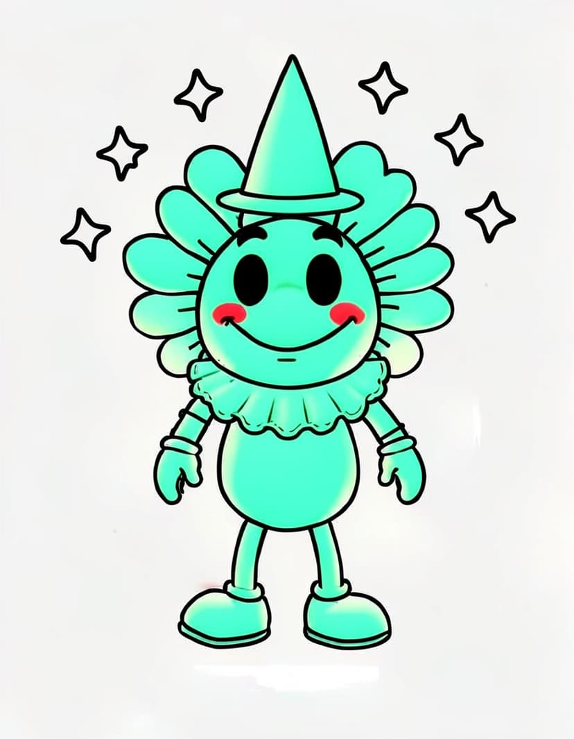 DaisyBolt, a Dandys World OC made on GenTube