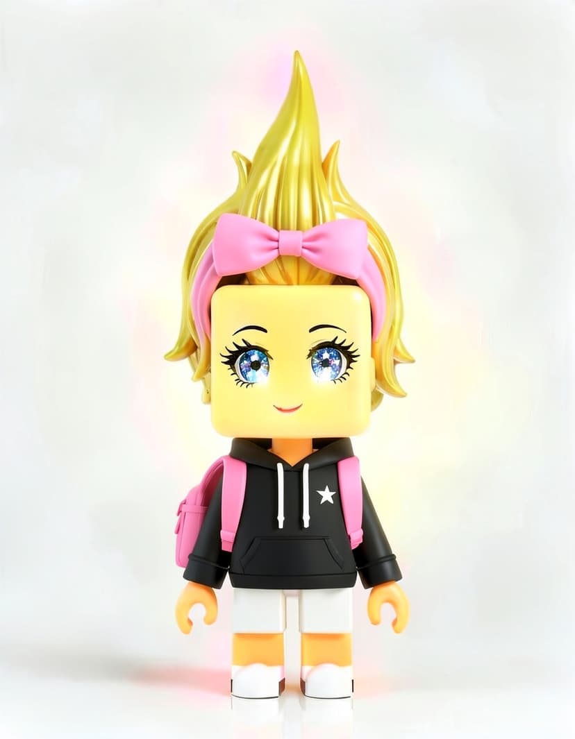 Pinkspire, a Roblox OC made on GenTube