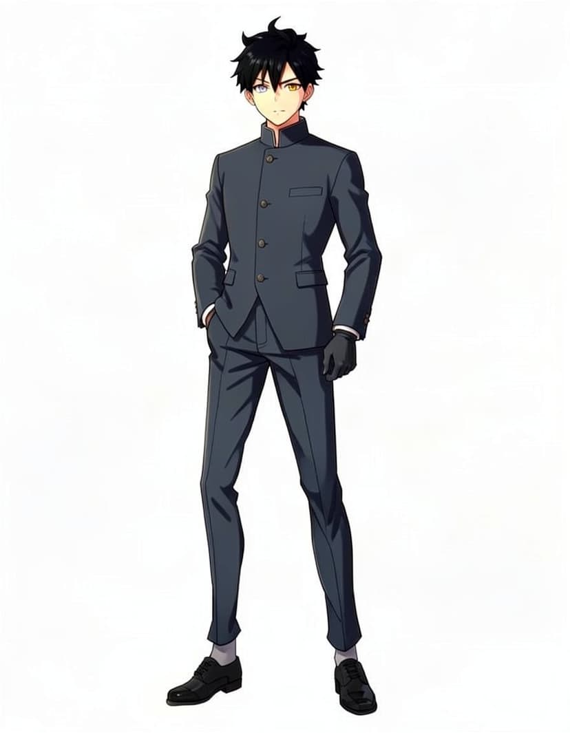 Yuu Uehara, a Jujutsu Kaisen OC made on GenTube