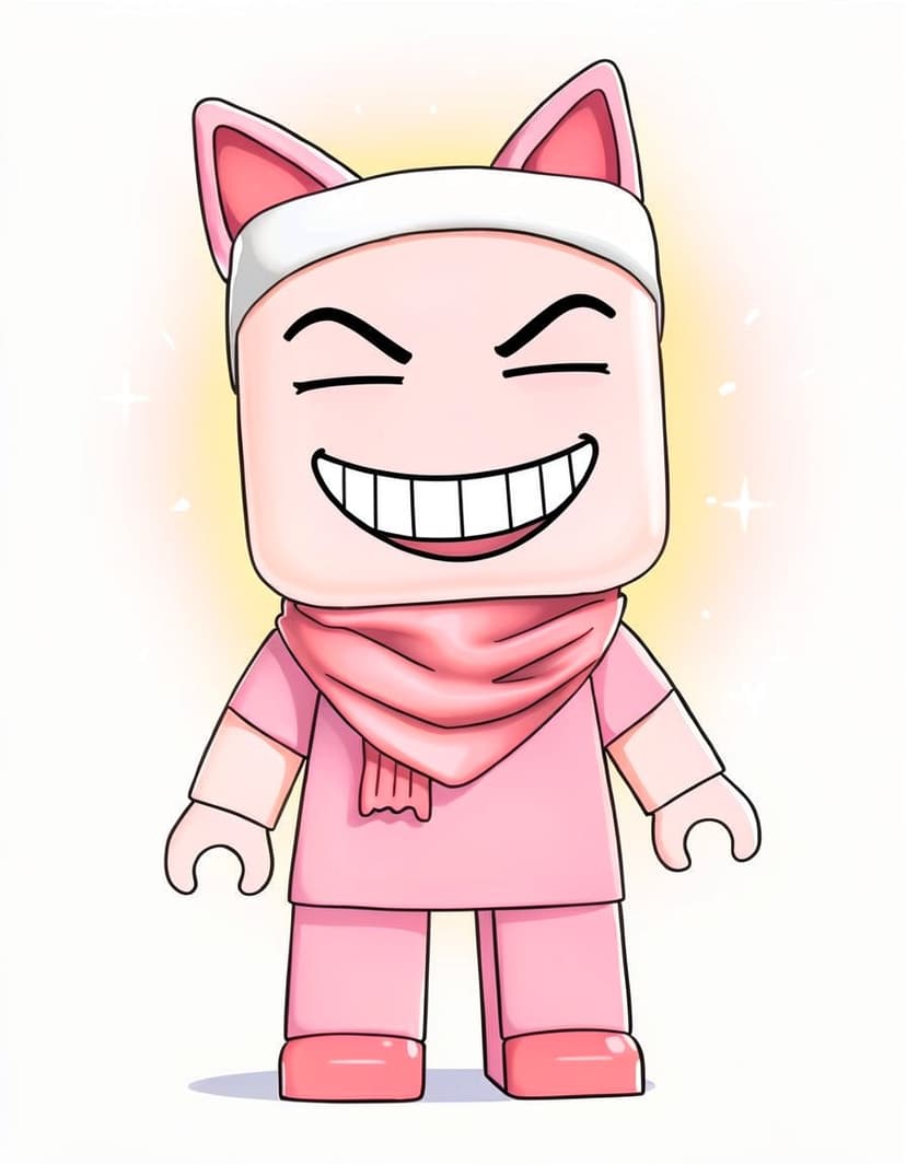 Jiyan, a Roblox OC made on GenTube