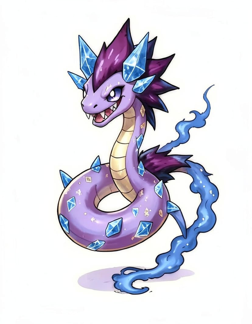Glacihiss, a Pokemon OC made on GenTube