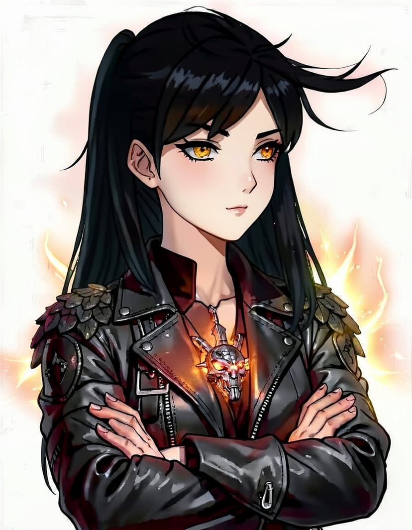 Raventhorn, a Fourth Wing OC made on GenTube