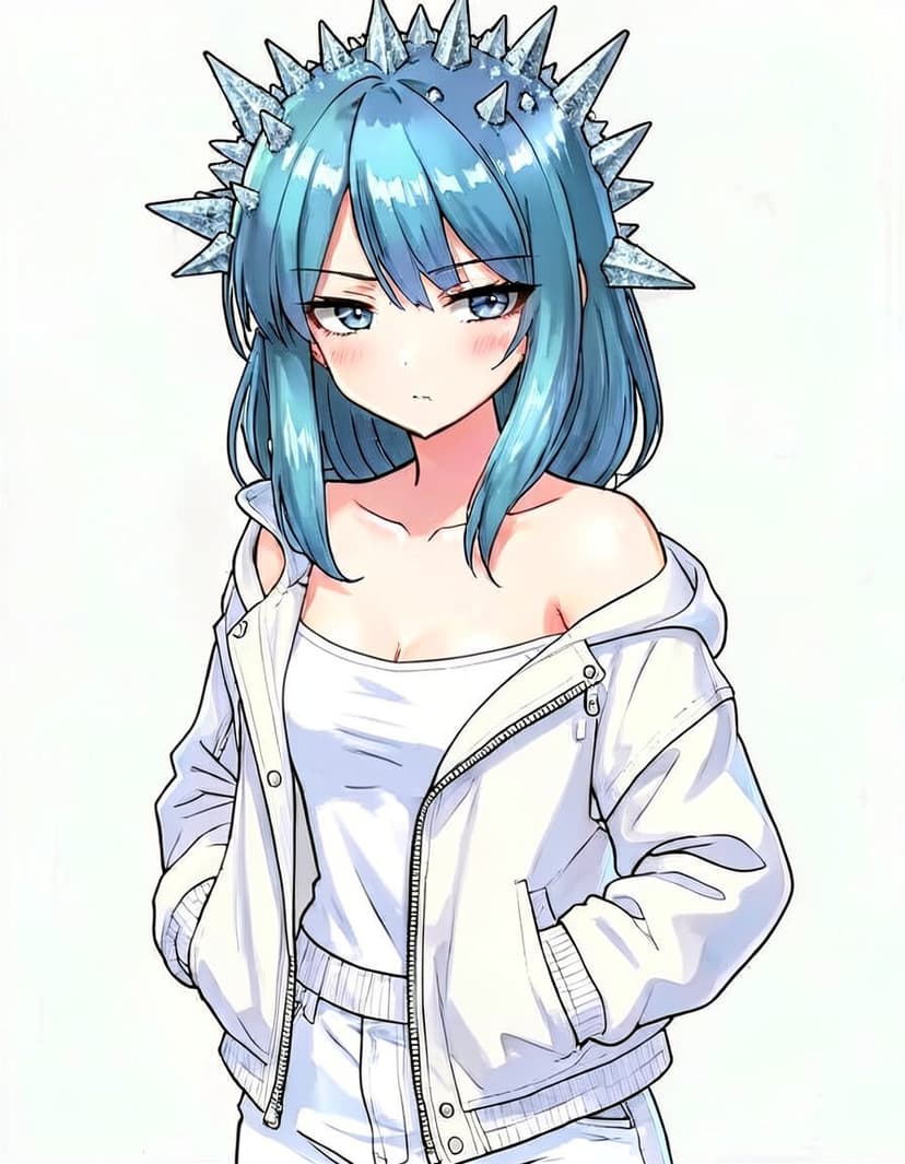 Frostscale, a Wings of Fire OC made on GenTube
