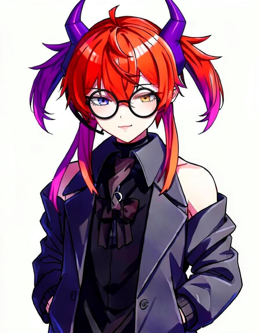 CrimsonPulse, a Vocaloid OC made on GenTube