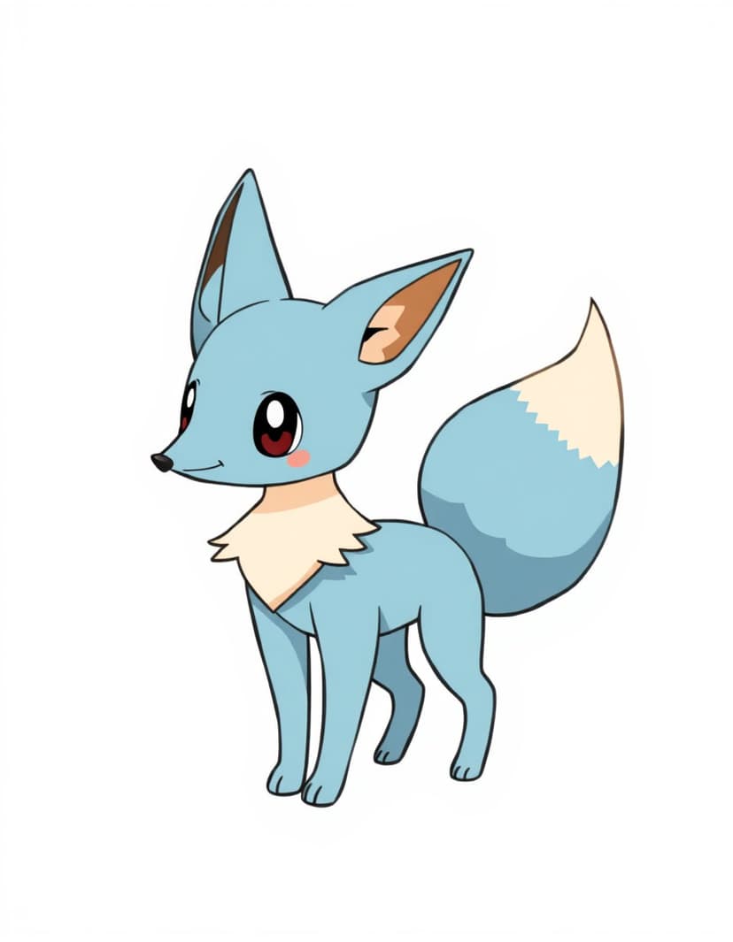 Kirofox, a Pokemon OC made on GenTube