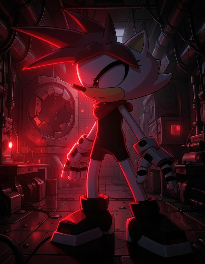 Zero the Hedgehog, a Sonic OC made on GenTube