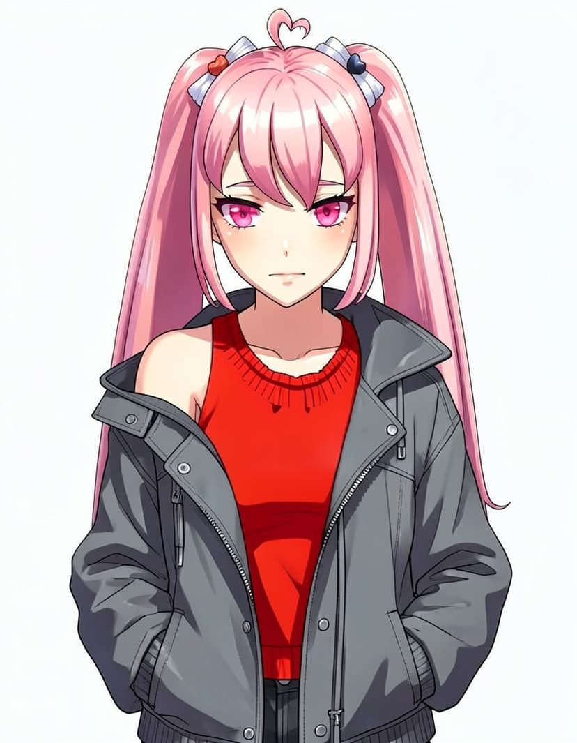 Kyoko, a DDLC OC made on GenTube