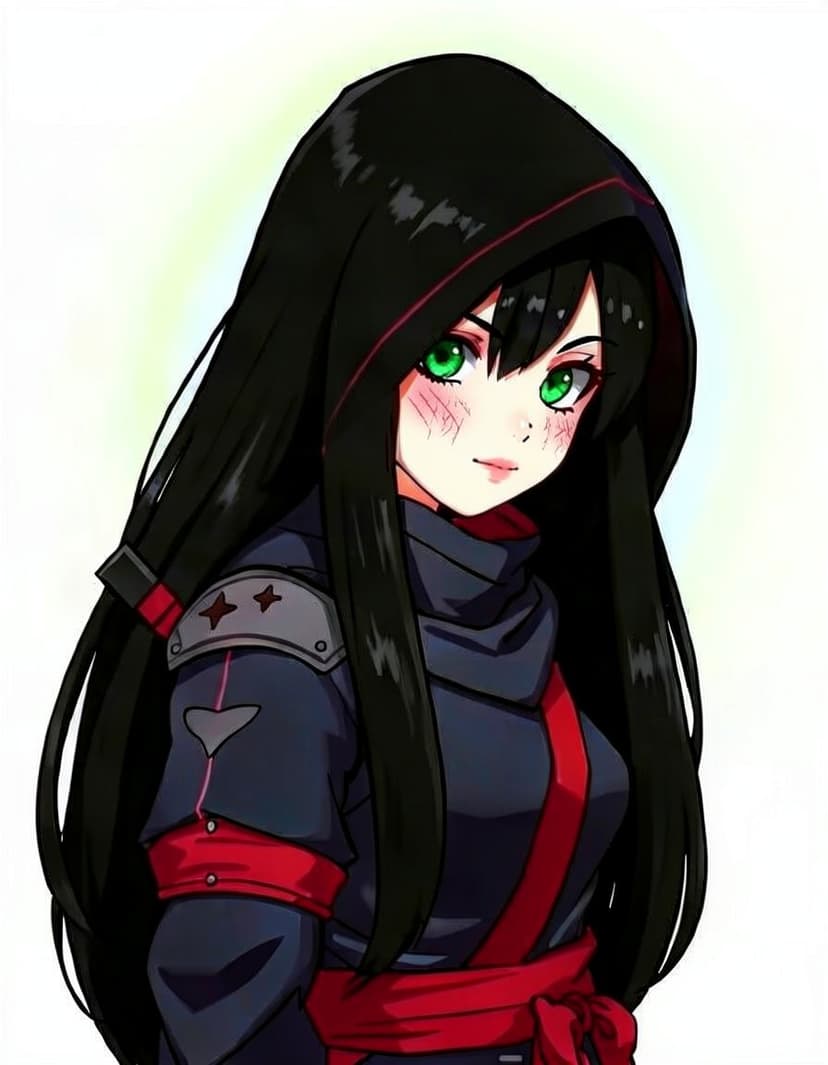 Maiya, a Demon Slayer OC made on GenTube