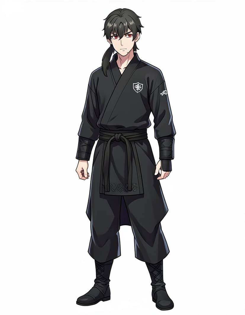 Raiketsu, a Naruto OC made on GenTube