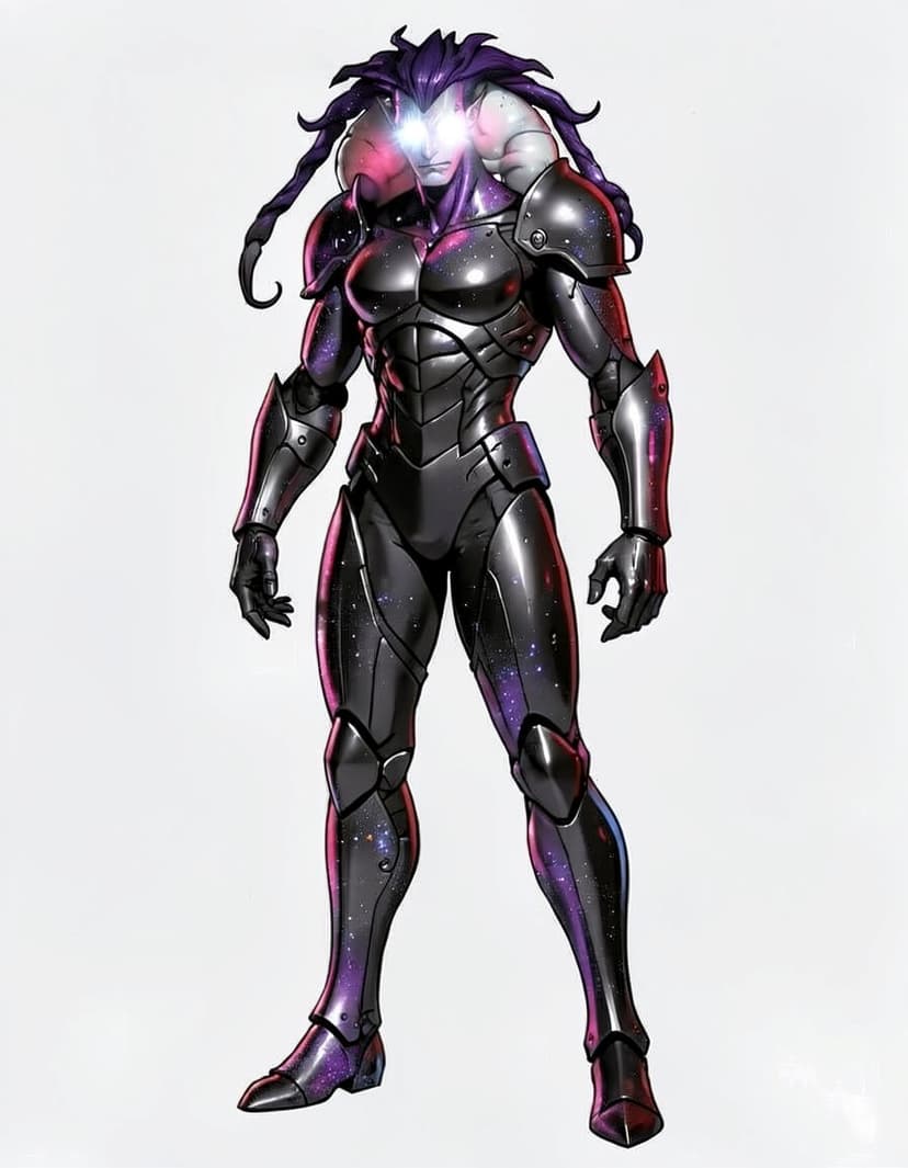 Voidshade, a Marvel Superhero OC made on GenTube