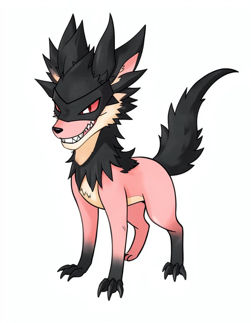 Murkfox, a Pokemon OC made on GenTube