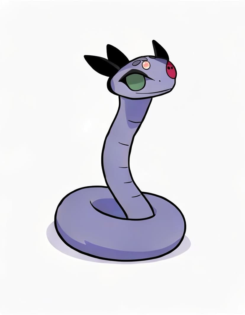 Specterserp, a Pokemon OC made on GenTube