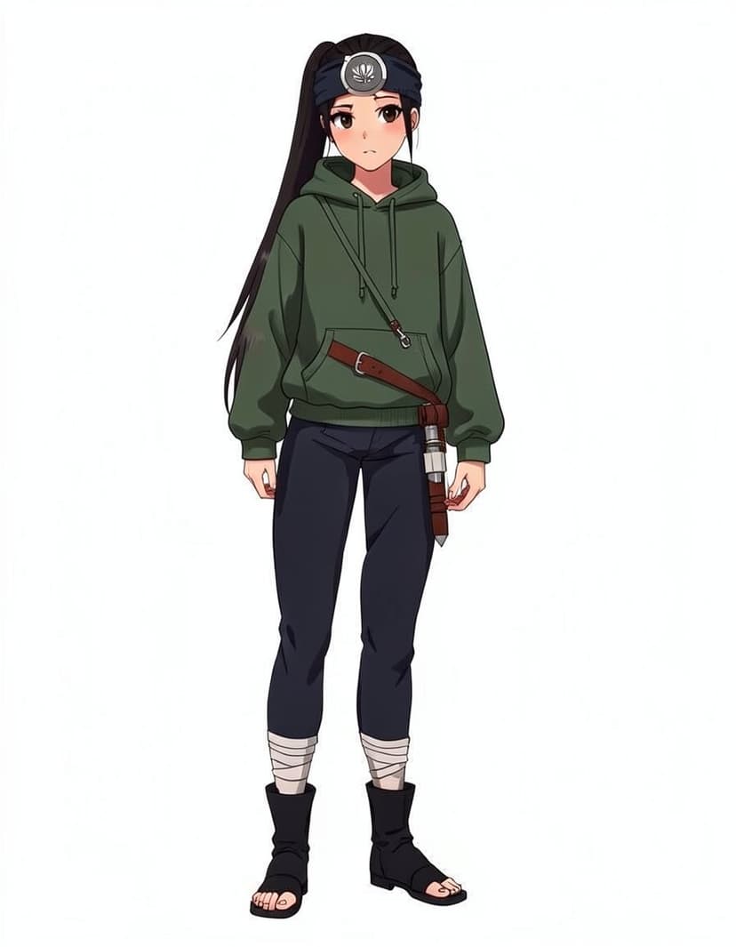 Kana, a Naruto OC made on GenTube