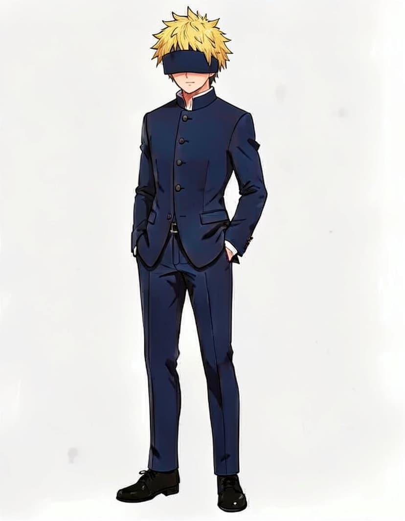 Liam Tachibana, a Jujutsu Kaisen OC made on GenTube