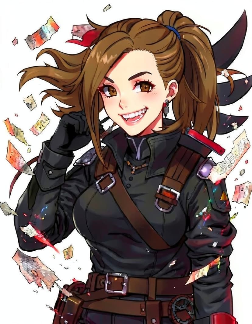 Daegana, a Fourth Wing OC made on GenTube