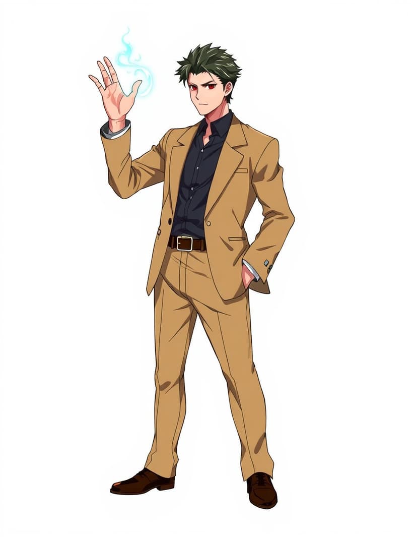 Akira Okkotsu, a Jujutsu Kaisen OC made on GenTube