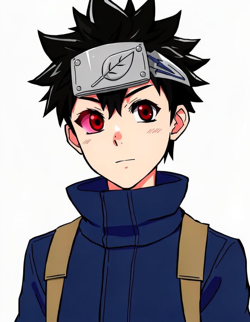 Kuroleaf, a Naruto OC made on GenTube