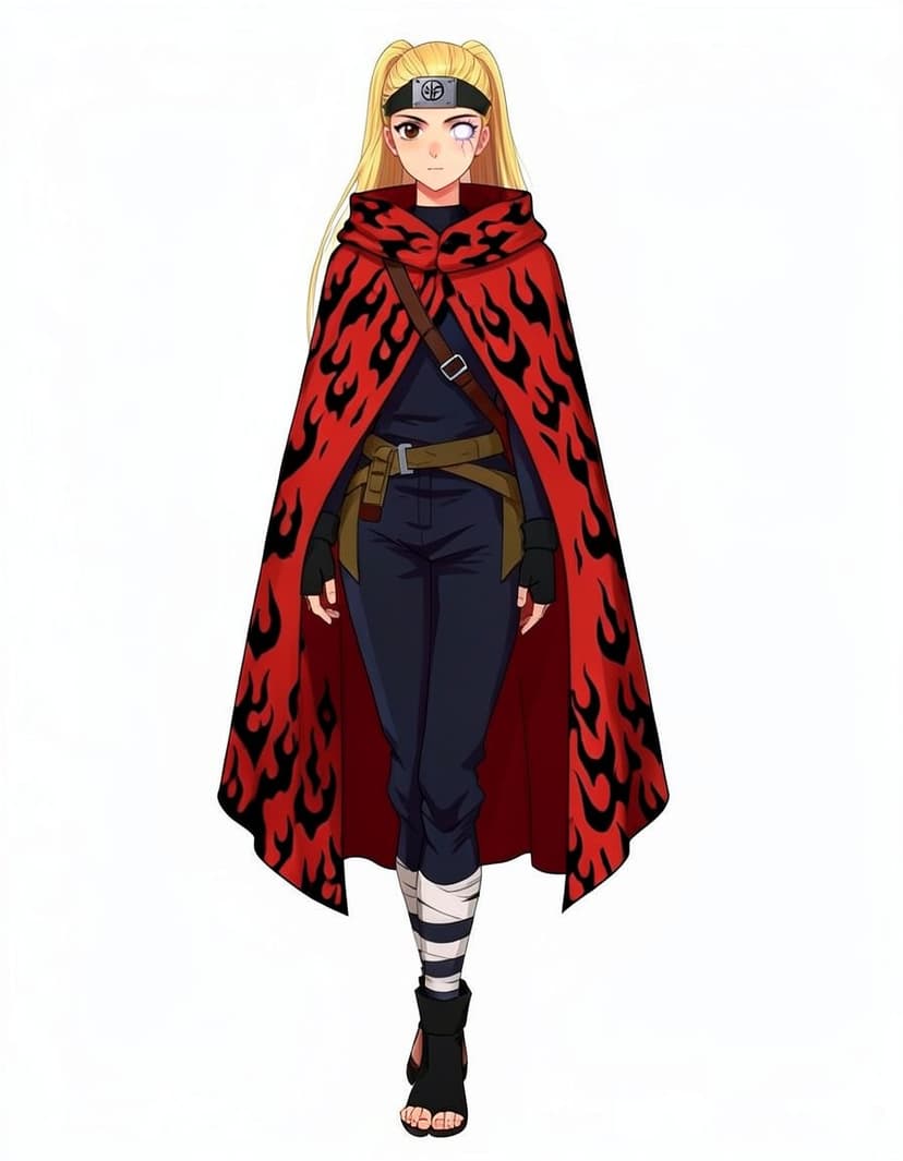 Kurohana, a Naruto OC made on GenTube