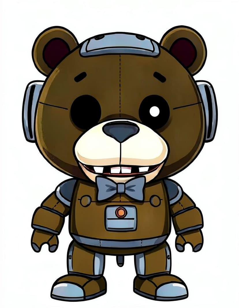 Cocoa Bowbear, a FNAF OC made on GenTube