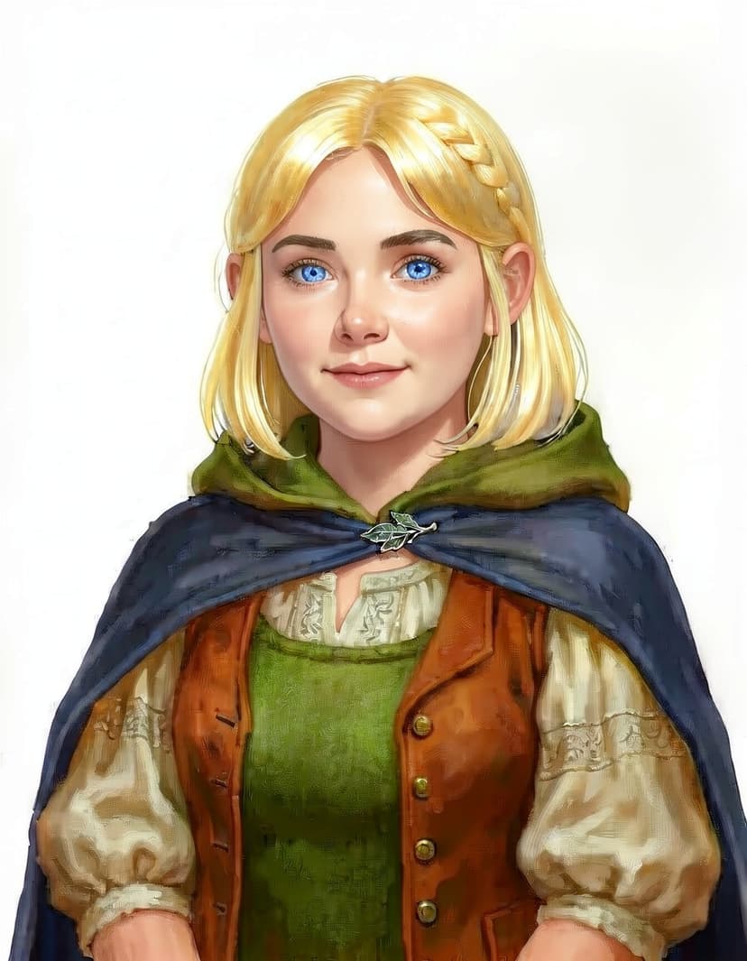 Rea, a Lord of the Rings OC made on GenTube