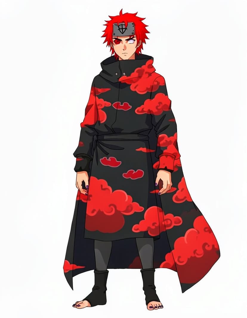 Kairo Uzimaki, a Naruto OC made on GenTube
