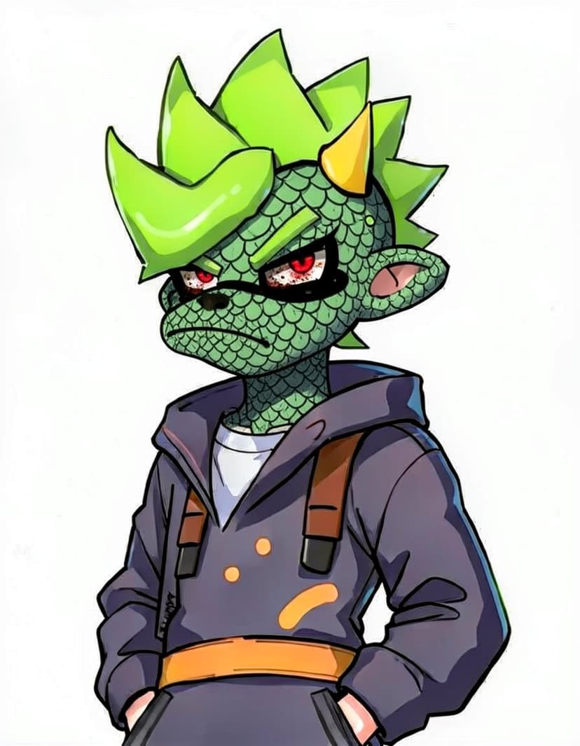 Teeth, a Splatoon OC made on GenTube