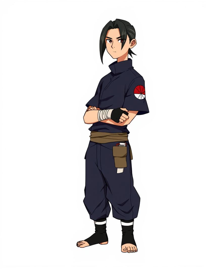 Kaito Vane, a Naruto OC made on GenTube